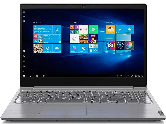 Lenovo V15 Intel Core i3 10th Gen 39.62 cm (15.6-inch) HD Thin and Light Laptop (i3-1005G1/ 4GB RAM/ 1TB HDD/Windows 10 Home/Iron Grey/ 1.85 kg) - Image 2