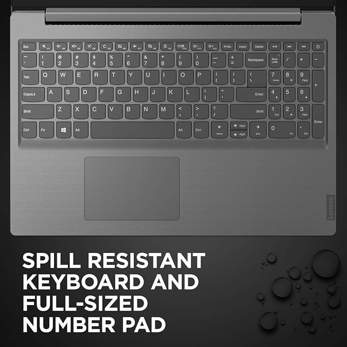 Lenovo V15 Intel Core i3 10th Gen 39.62 cm (15.6-inch) HD Thin and Light Laptop (i3-1005G1/ 4GB RAM/ 1TB HDD/Windows 10 Home/Iron Grey/ 1.85 kg) - Image 3