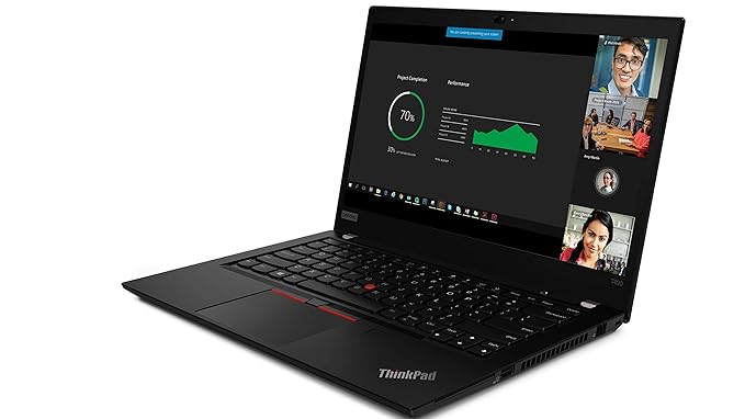 Lenovo ThinkPad T490 Intel Core i7 8th Gen 14-inch Full HD Thin and Light Laptop (16 GB RAM/ 256 GB SSD/Windows 10 Professional/Black/ 1.55 kg) - Image 4